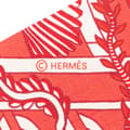 Pikkukuva 4 / 5: Pre-owned Hermès Animapolis Silk Twilly Scarf Red