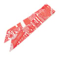 Pikkukuva 1 / 5: Pre-owned Hermès Animapolis Silk Twilly Scarf Red