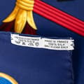 Miniatyrbild 4 av 5: Pre-owned Hermès Scarabees Et Pectoraux Silk Scarf Blue