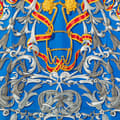 Pikkukuva 2 / 5: Pre-owned Hermès Le Mors A La Conetable Silk Scarf Blue