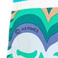 Pikkukuva 4 / 7: Pre-owned Hermès Brides de Gala Shadow Silk Twilly Scarf Blue