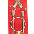 Pikkukuva 6 / 7: Pre-owned Hermès Jumping Silk Twilly Scarf Orange