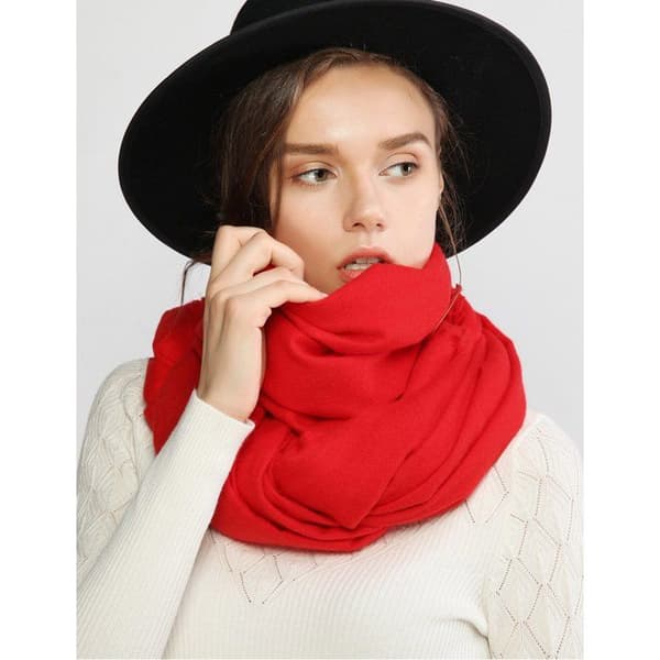 Riiqiichy Dam Echarpe Pashmina Chale Etole Vinter Bröllop Varm Foulard Stora Långa Echarpes