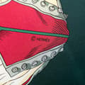 Miniatyrbillede 2 af 5: Pre-owned Hermès Traite Des Armes Silk Scarf Green