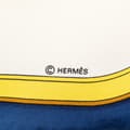 Miniatyrbillede 5 af 5: Pre-owned Hermès Grand Apparat Silk Scarf White