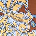 Miniatyrbillede 5 af 6: Pre-owned Hermès Art des Steppes Silk Scarf Gray
