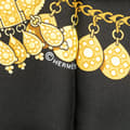 Pikkukuva 3 / 5: Pre-owned Hermès Kosmima Silk Scarf Black