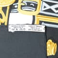 Miniatyrbillede 2 af 5: Pre-owned Hermès Brides de Gala Silk Scarf Black