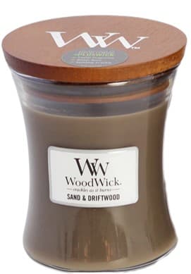 WoodWick Medium- Sand & Driftwood (120x98 mm)