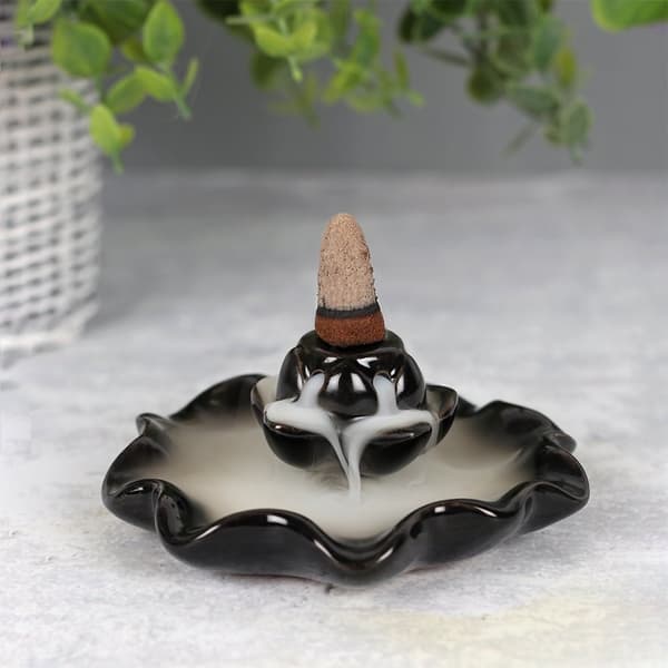 Something Different Lotus Pool Backflow Incense Burner