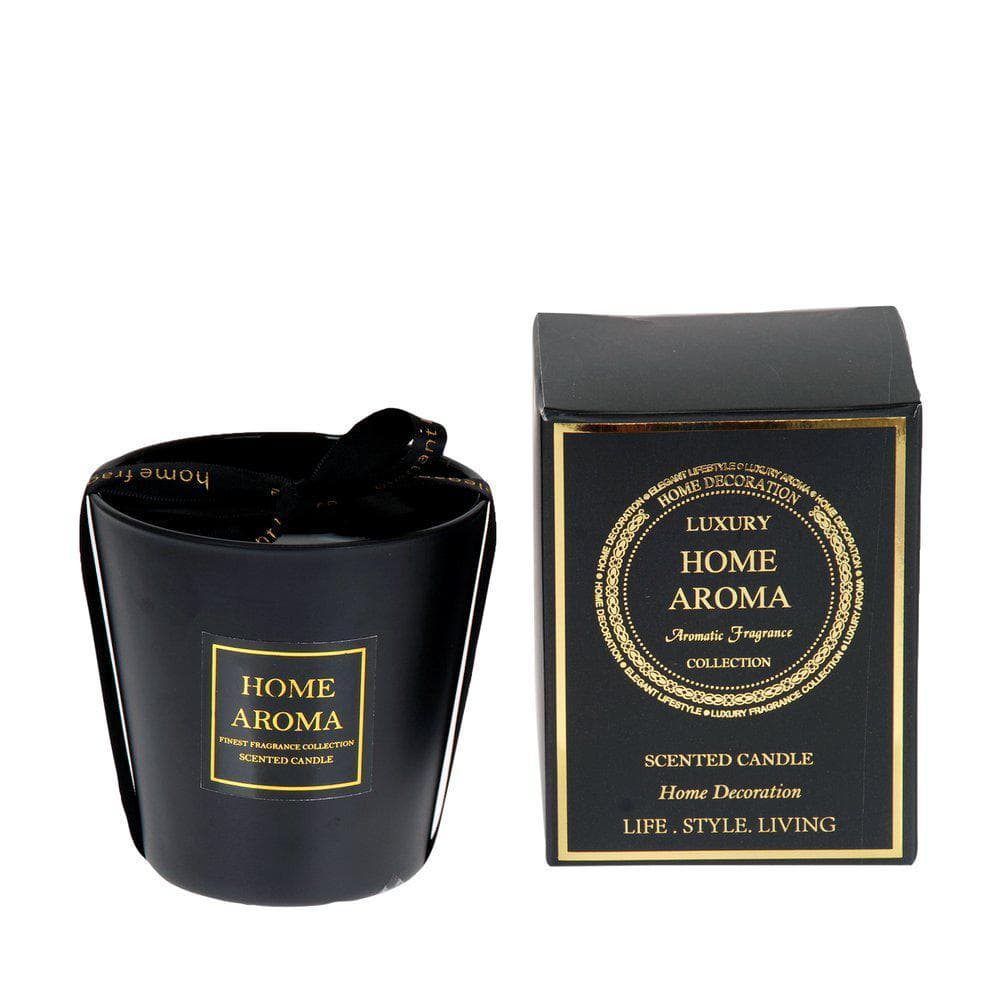 Doftljus Champagne Svart presentask