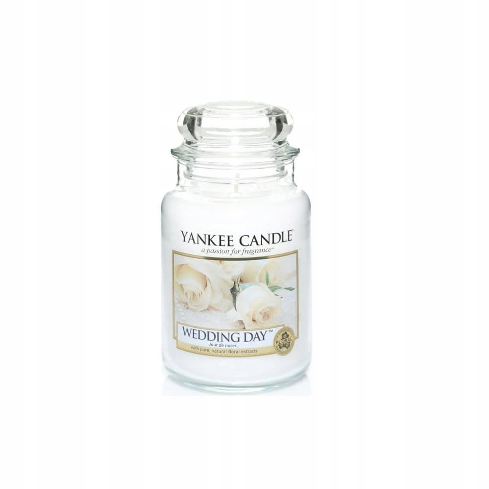 YANKEE CANDLE Large Jar large scented candle Wedding Day 623G