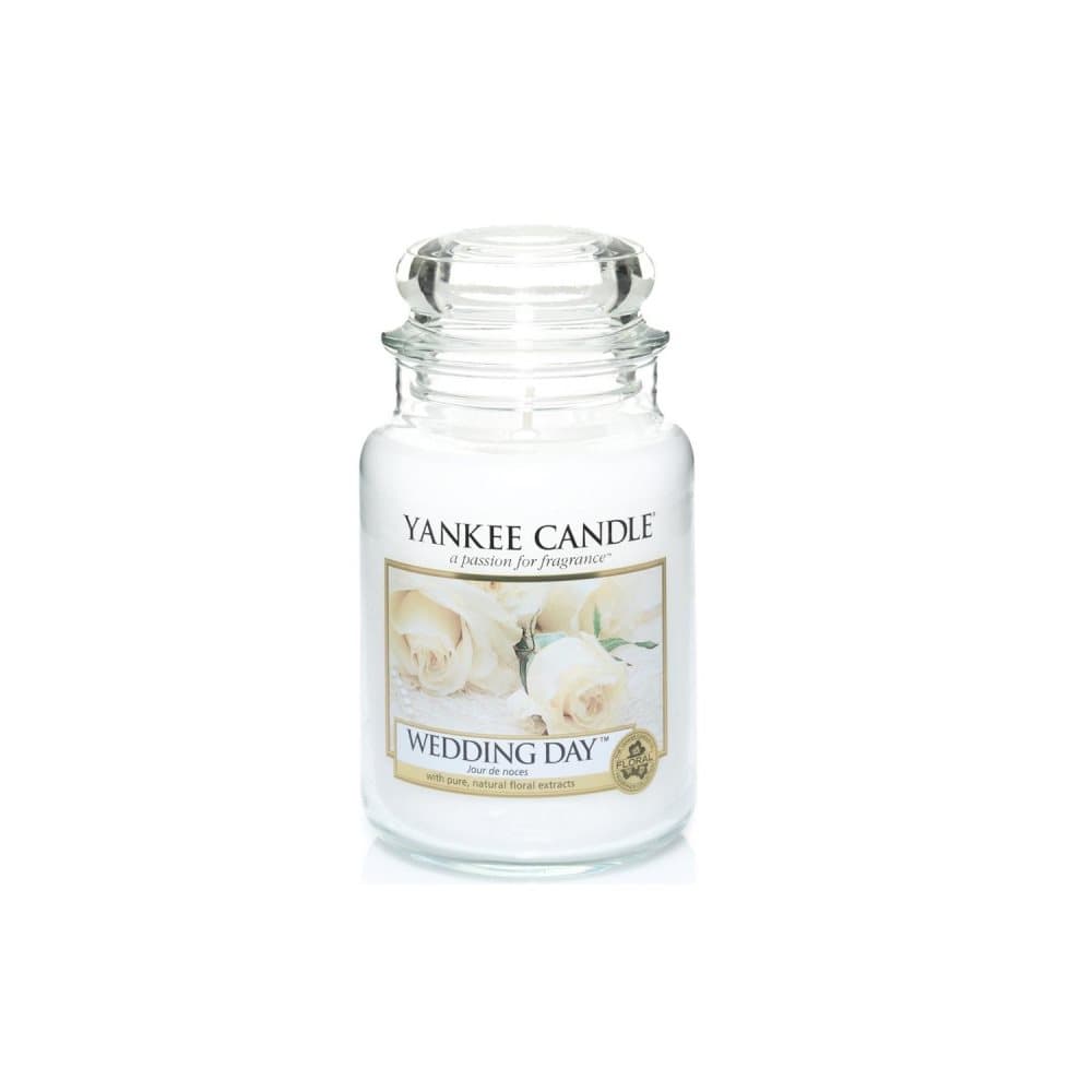 YANKEE CANDLE Large Jar large scented candle Wedding Day 623G