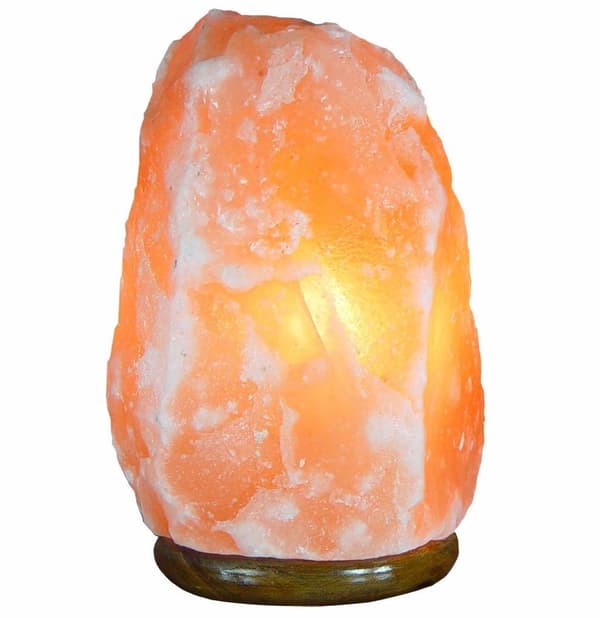Himalaya Saltkristall Lampa sprider mysljus 1.5-2kg