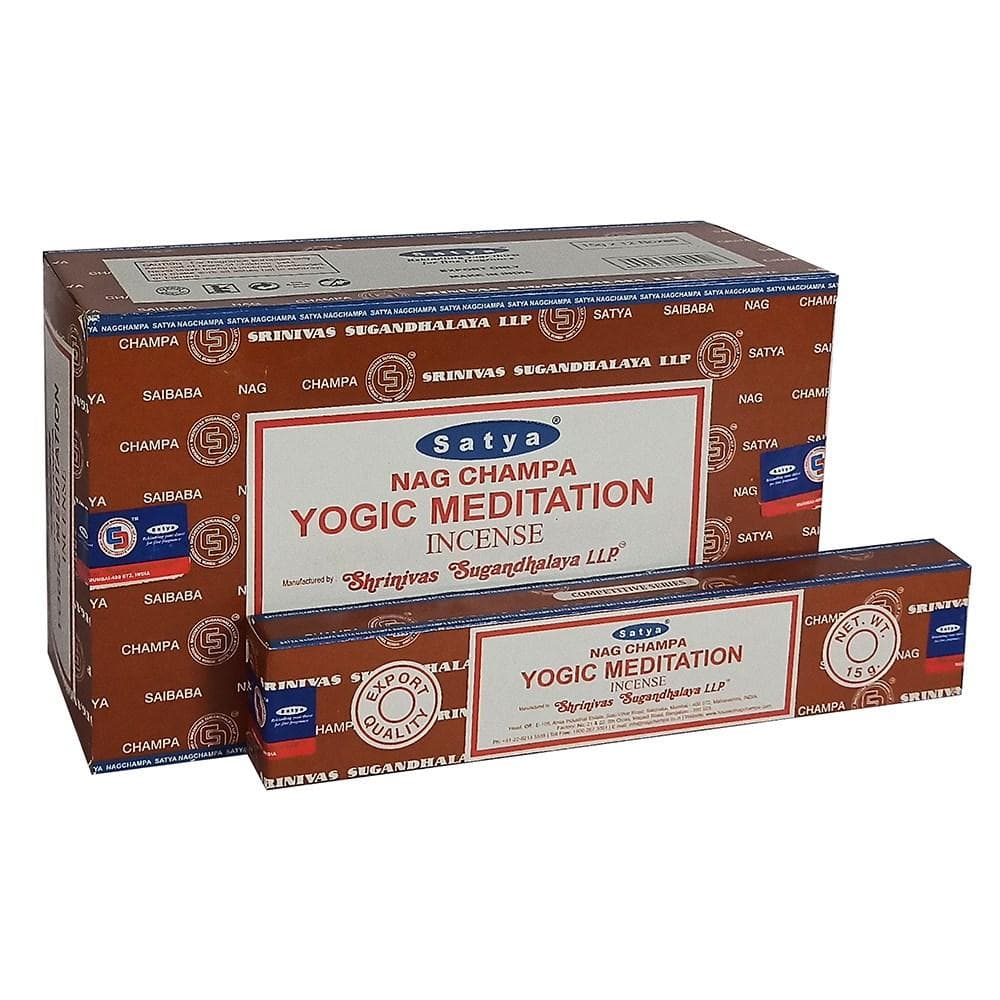 2-Pack Vegan YOGIC MEDITATION Rökelsestickor