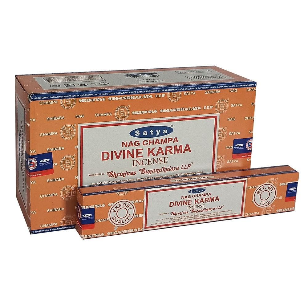 2-Pack Vegan DIVINE KARMA Rökelsestickor