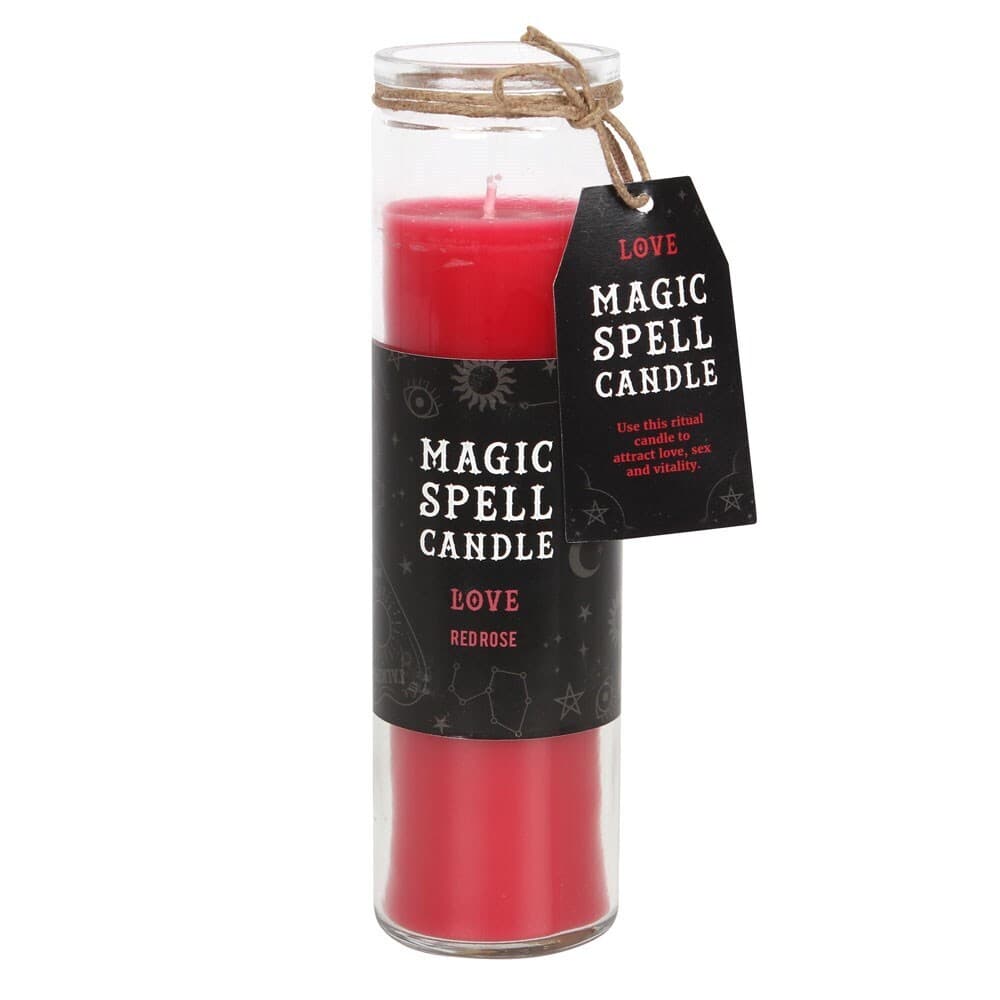 Something Different Magisk trollformel Red Rose Love Candle