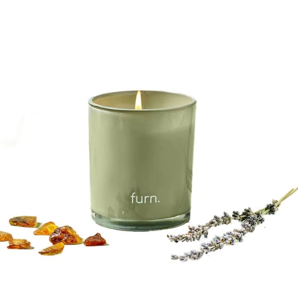 Furn Amazonia Botanica duftlys i glas Green One Size