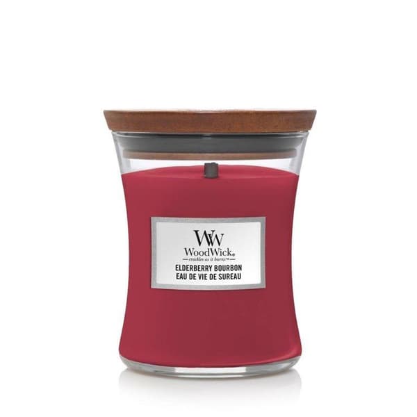 Woodwick Medium - Elderberry Bourbon