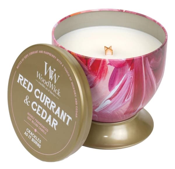 WoodWick Tin Red Currant & Cedar