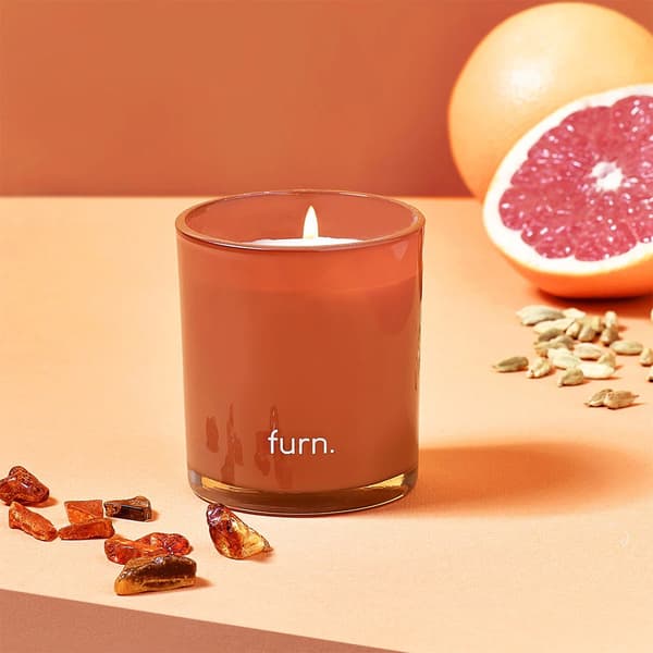 Furn Wildings Amber Glass Scented Candle