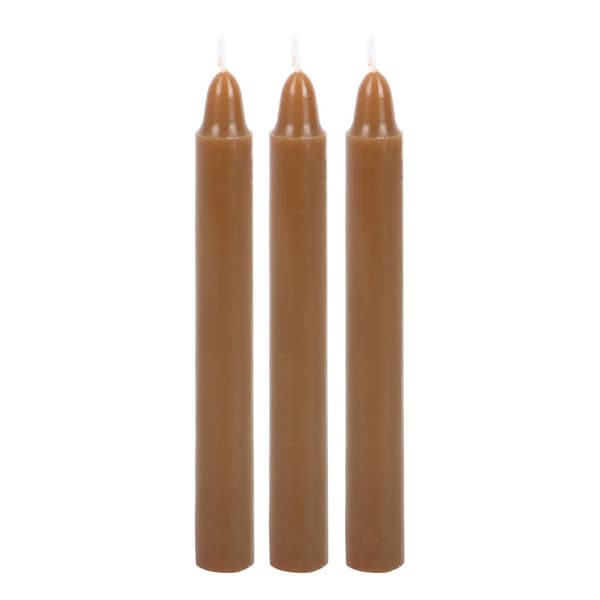Something Different Grounding Spell Candles (Pack of 12) Brown One Size