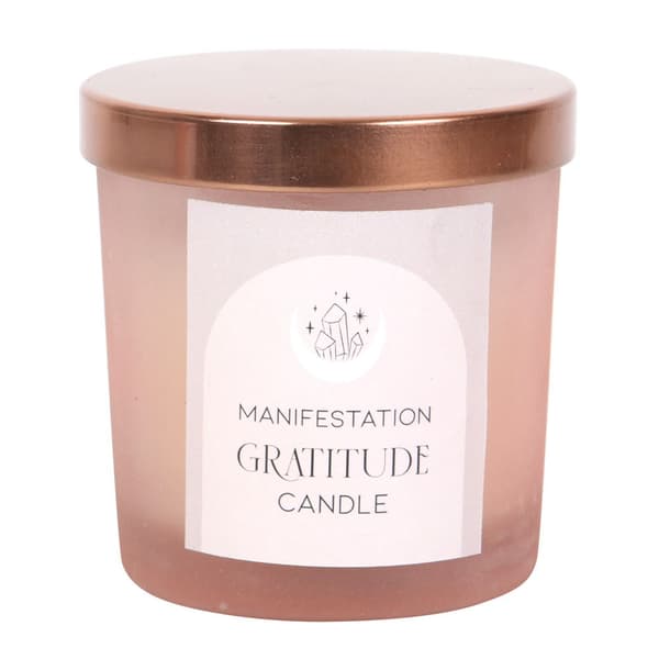 Something Different Gratitude Wild Rose Crystal Chips Scented Candle