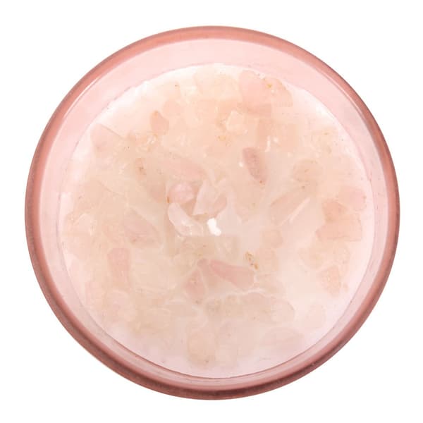 Something Different Gratitude Wild Rose Crystal Chips Scented Candle