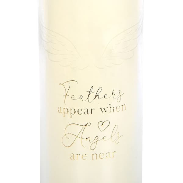 Something Different Vanilla Feathers Tube Candle