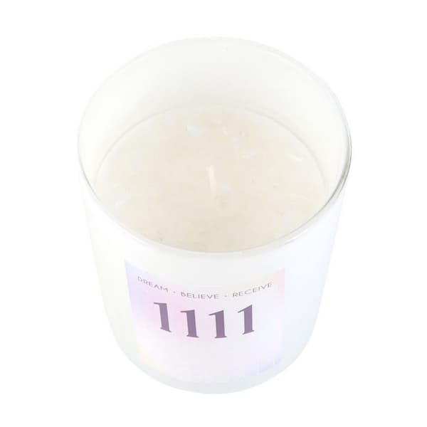 Something Different 1111 Angel Number Crystal Chips Scented Candle