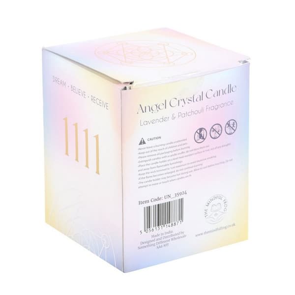 Something Different 1111 Angel Number Crystal Chips Scented Candle