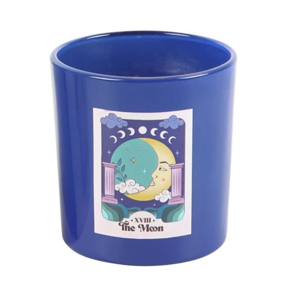Something Different The Moon Amethyst Crystal Candle & Holder Blue One Size