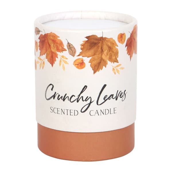 Something Different Autumn Crunchy Leaves Scented Candle Orange One Size