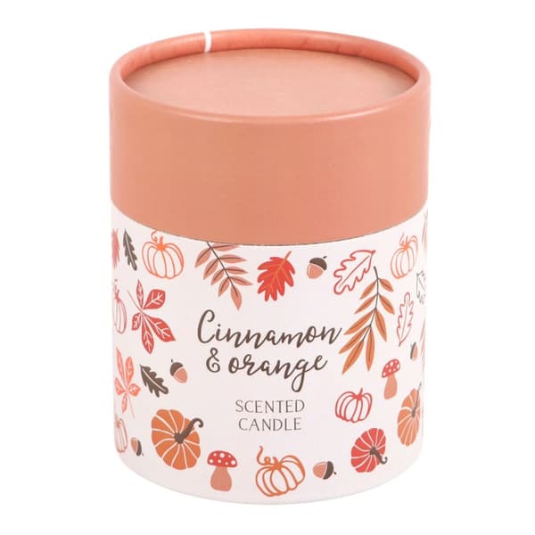 Something Different Cinnamon Orange Autumn Leaves Candle