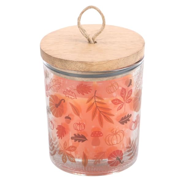 Something Different Cinnamon Orange Autumn Leaves Candle