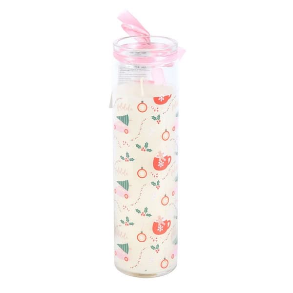 Something Different Sugarplum Fun Christmas Tube Candle
