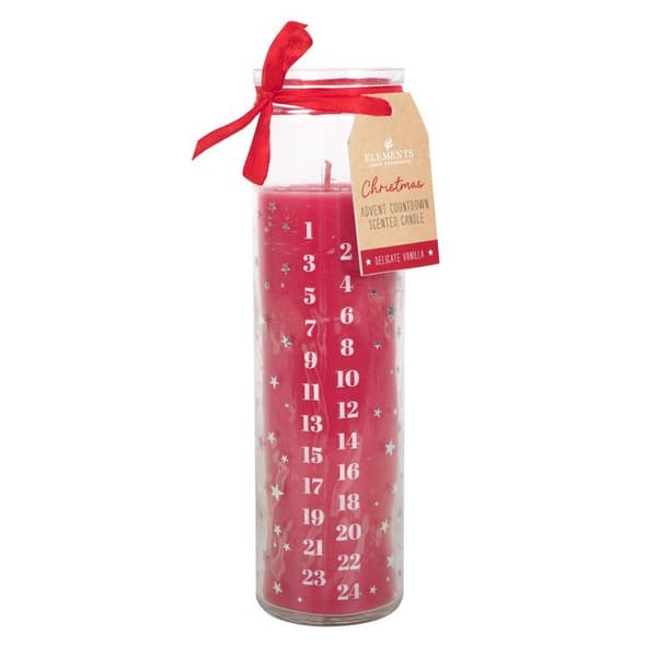 Something Different Advent Vanilla Tube Candle