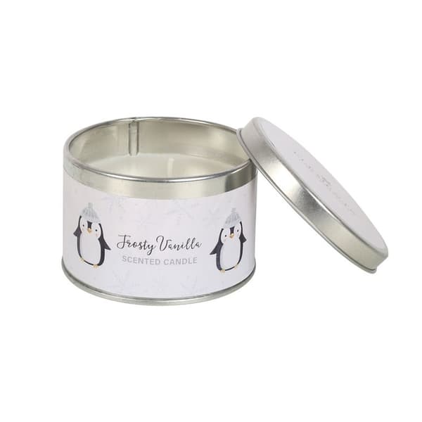 Something Different Parade Penguin Candle Set (Pack Of 12) White One Size