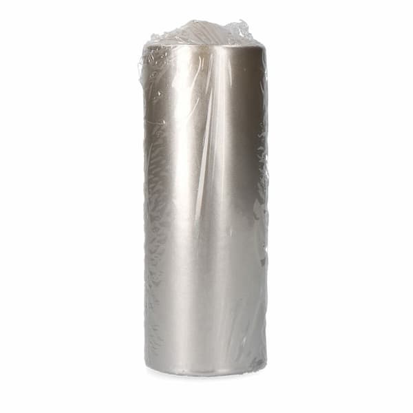 Kynttilä Kullattu Hopeinen Ø 7 x 20 cm 1 osaa