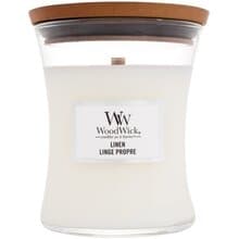 WoodWick - Linen Vase (linen) - Scented candle 275.0g
