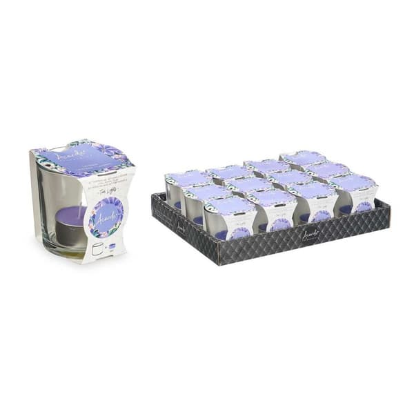 Duftlys Acorde 1-B-AR Lavendel Glas (12 enheder)