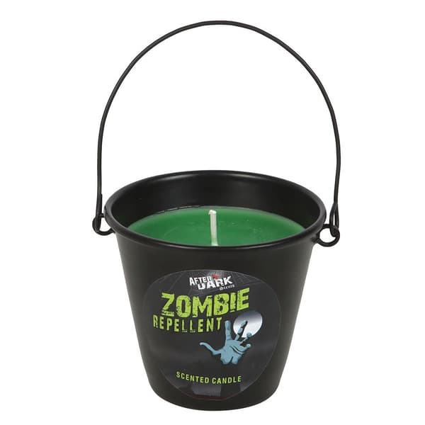 Something Different Zombie Repellent Bucket Scented Candle Black One Size
