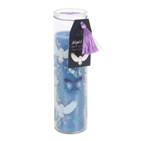 Something Different Night Owl Lavender Tube Candle Lavender/Transparent One Size