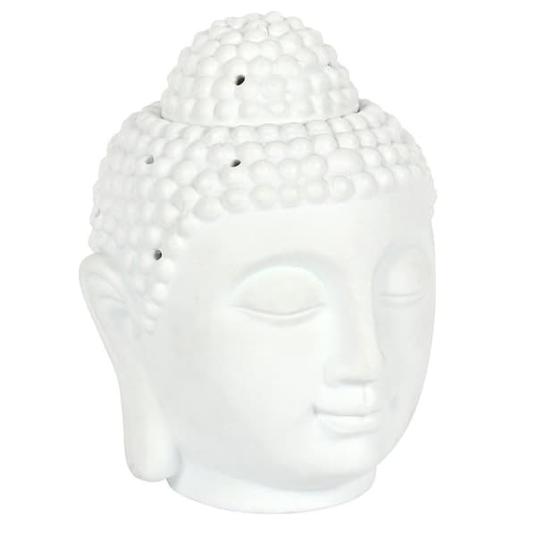 Stor Buddha huvud oljebrännare