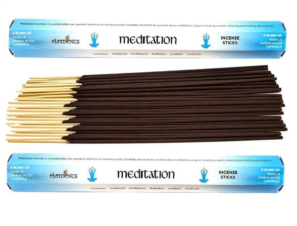 2-Pack Elements Meditation Rökelsestickor