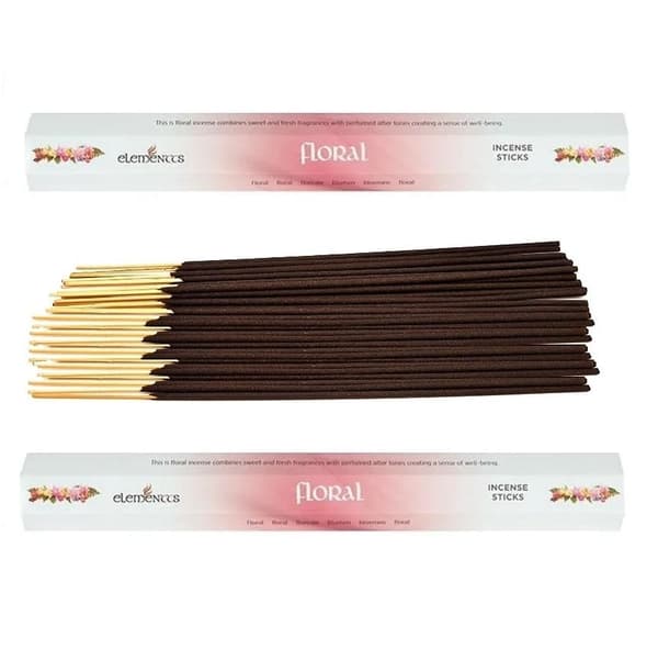 2-Pack Elements FLORAL Rökelsestickor