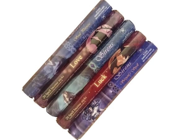 5-Pack Spell Rökelsestickor Luck Love - ca 100 stickor