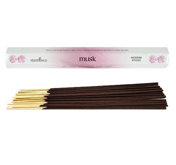 1-Pack Elements MUSK Rökelsestickor . Ca 20st Rökelsestickor