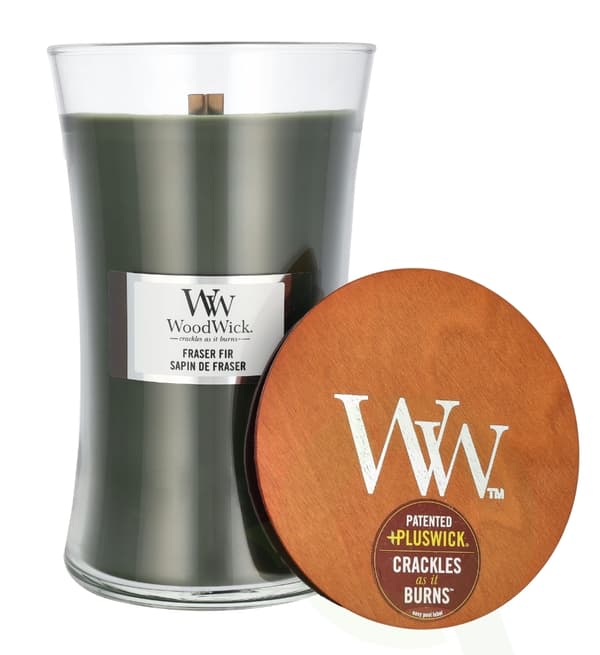 WoodWick Frasier Fir Large Hourglass Candle 0