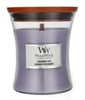 Miniatyrbillede 2 af 2: WoodWick Lavender Spa Medium Hourglass Candle 0